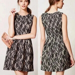 Anthropologie HD in Paris Violante Lace Sun Dress Size Small Event Party Wedding